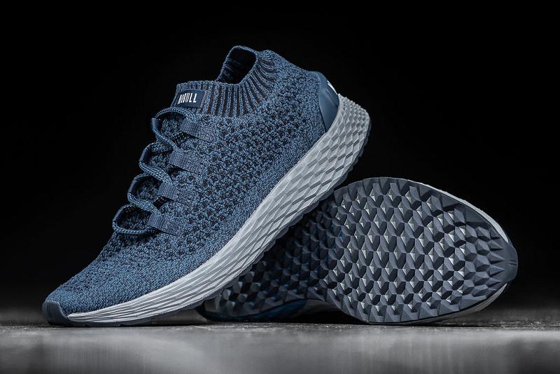 Nobull Knit Runner Women's Running Shoes Navy | USA C1666T